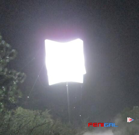 Film Industry HMI Balloon Lights - Artemis Series Film Lighting Balloon (3M - 10M Balloon Tube)