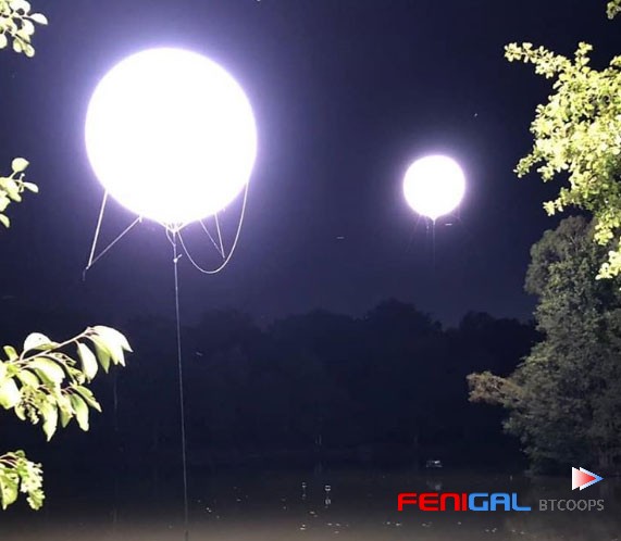 High Performance Film Lighting Balloon Evenly Diffused Flicker Free Lighting