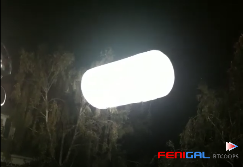 2600W Customized Dimmable LED Film Lighting Balloon for Cinema Television & Photography