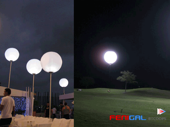 400W high brightness RGBW moon lamp light up your outdoor party