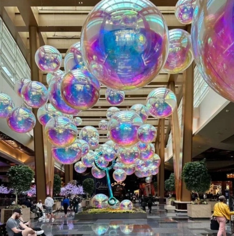 Iridescent Mirror Balls